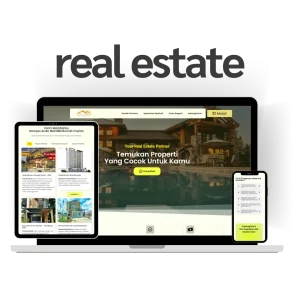 pembuatan website properti oleh Jeremi Napoli Siregar