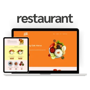 pembuatan website restaurant oleh Jeremi Napoli Siregar