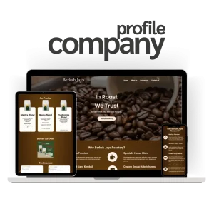 pembuatan website company profile oleh Jeremi Napoli Siregar