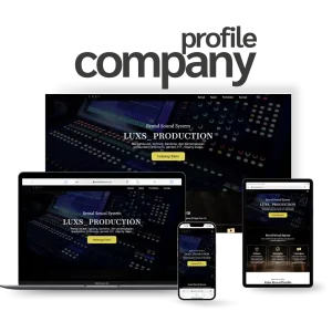 website company profile rental sound tangerang - jeremi napoli siregar