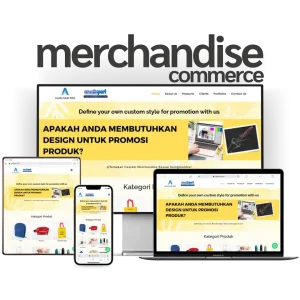 pembuatan website merchandise commerce oleh Jeremi Napoli Siregar