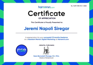 Harisenin Millenial School - Jeremi Napoli Siregar