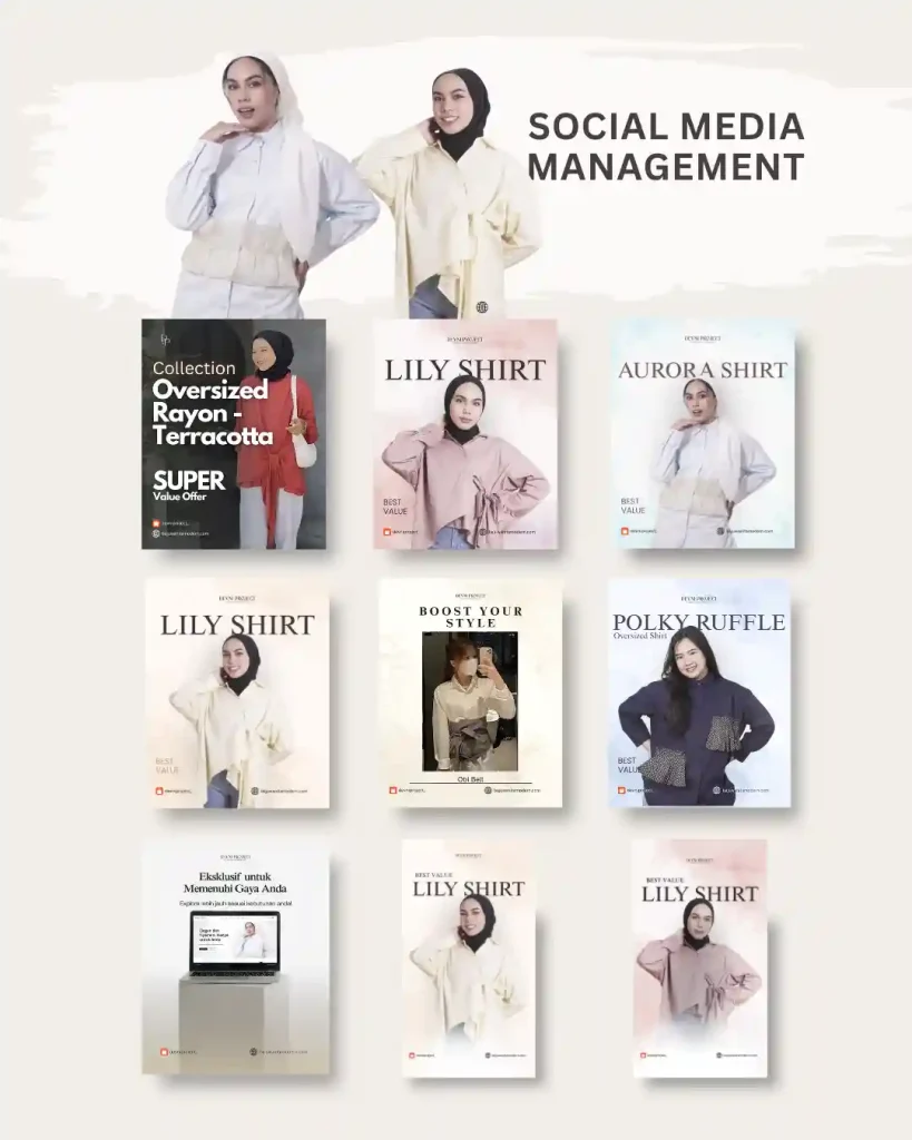 portofolio jasa pembuatan website Devni Project dan jasa kelola media sosial oleh Digipal Creative. Dibuat oleh Jeremi Napoli Siregar.